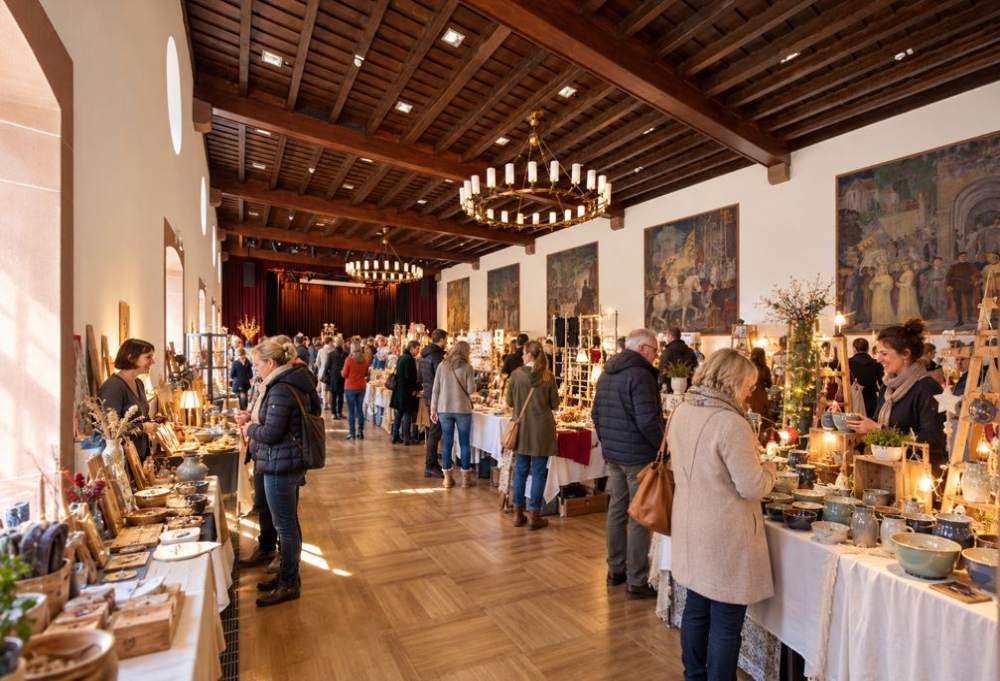 Kunsthandwerkermarkt im Hohenstaufensaal